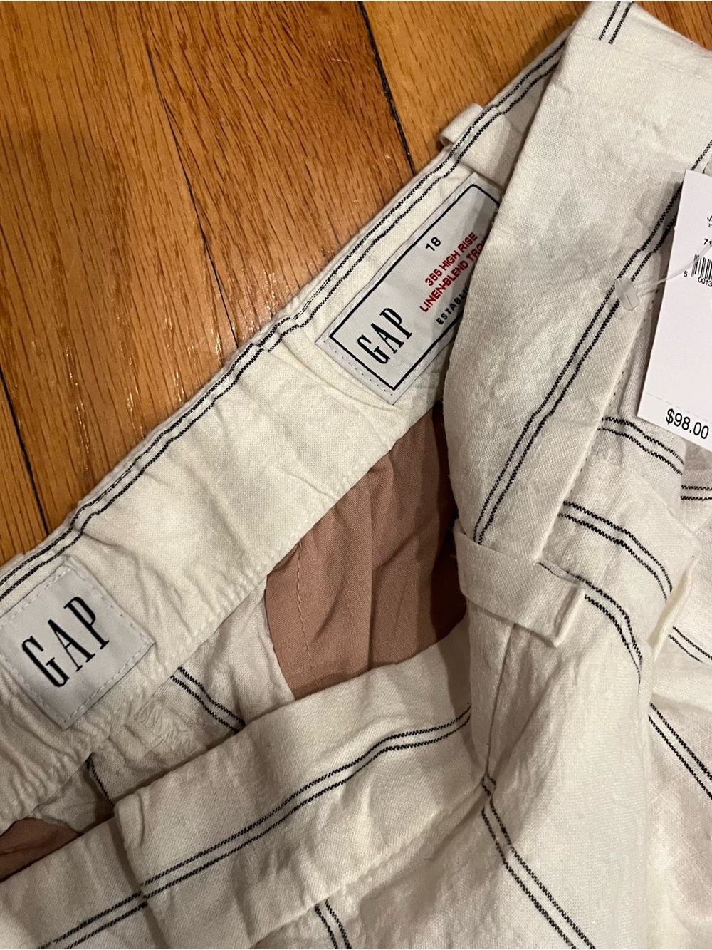 Gap BUNDLE NWT Linen-Blend Longline Vest XXL
and 365 High Rise Trousers 18 - Picture 10 of 13